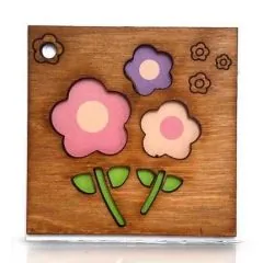 Мини-открытка Цветы